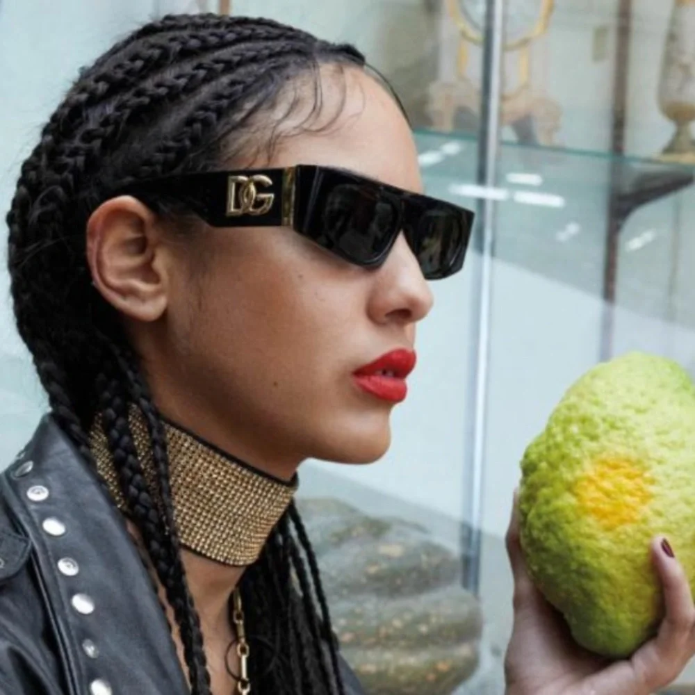 Black and Gold Sunglasses - Picture 2 of 8